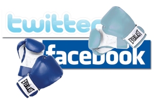 Facebook contra Twitter